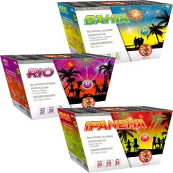 FEU D'ARTIFICE COMPACTS BAHIA EVENTAIL Z-RAY