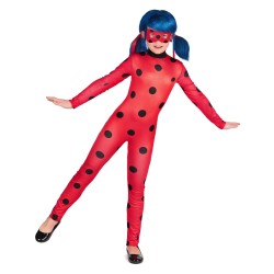 DEGUISEMENT FILLE LADYBUG MIRACULOUS TAILLE 3-4 ANS 