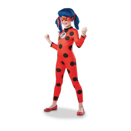 DEGUISEMENT FILLE LADYBUG MIRACULOUS TAILLE 7-8 ANS 