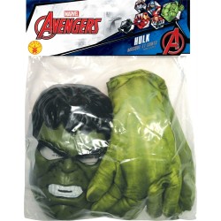 SET MASQUE ET GANTS GEANTS DE HULK AVENGER