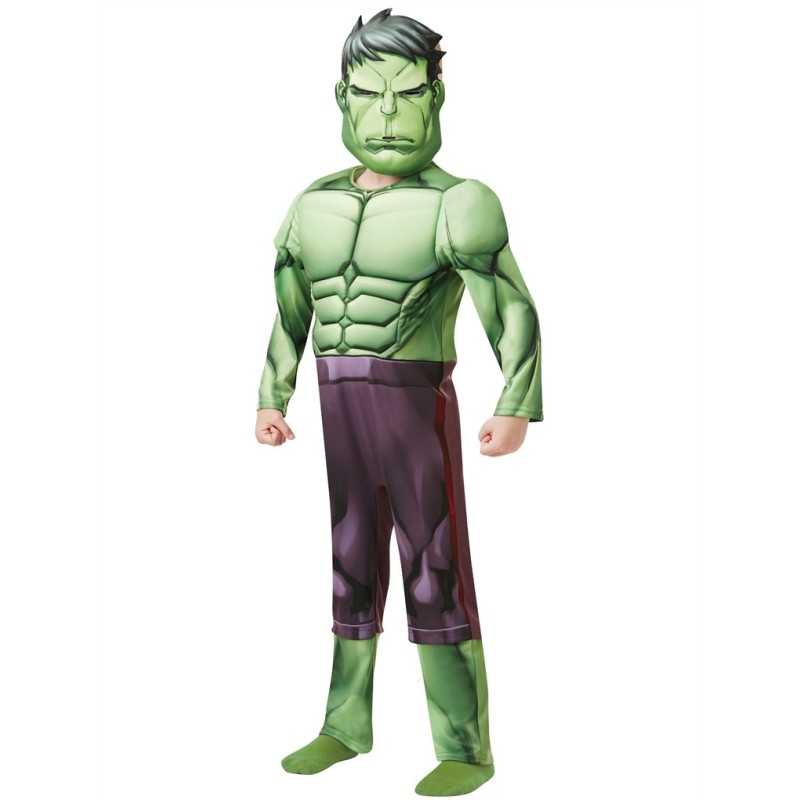 DEGUISEMENT HULK MUSCLES REMBOURES LUXE TAILLE 3-4 ANS 