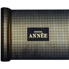 CHEMIN DE TABLE NOIR ET OR BONNE ANNEE 30 CM X 5 M CHEMIN DE TABLE NOIR ET OR BONNE ANNEE 30 CM X 5 M