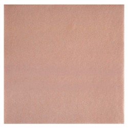 20 SERVIETTES RAINBOW ARLAID ROSE GOLD 40 X 40 CM 