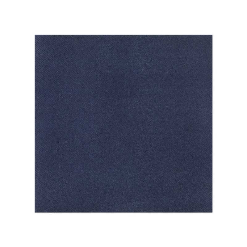 25 SERVIETTES RAINBOW AIRLAID BLEU MARINE 40 X 40 CM 