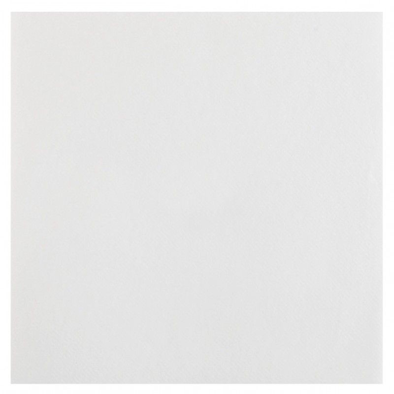 20 SERVIETTES RAINBOW AiRLAID BLANC 40 X 40 CM 