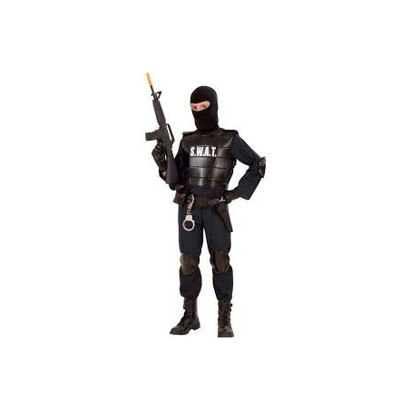 DEGUISEMENT POLICE SWAT TAILLE 11-13 ANS 