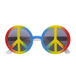 LUNETTES PEACE AND LOVE MULTICOLORES
