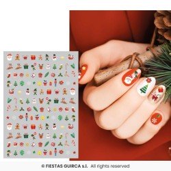 BIJOU OU STICKER POUR LES ONGLES THEME NOEL