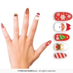 FAUX ONGLES THEME NOEL