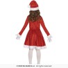 DEGUISEMENT FILLE MERE NOEL ROBE ROUGE + BONNET TAILLE 3-4 ANS DEGUISEMENT FILLE MERE NOEL ROBE ROUGE + BONNET TAILLE 3-4 ANS
