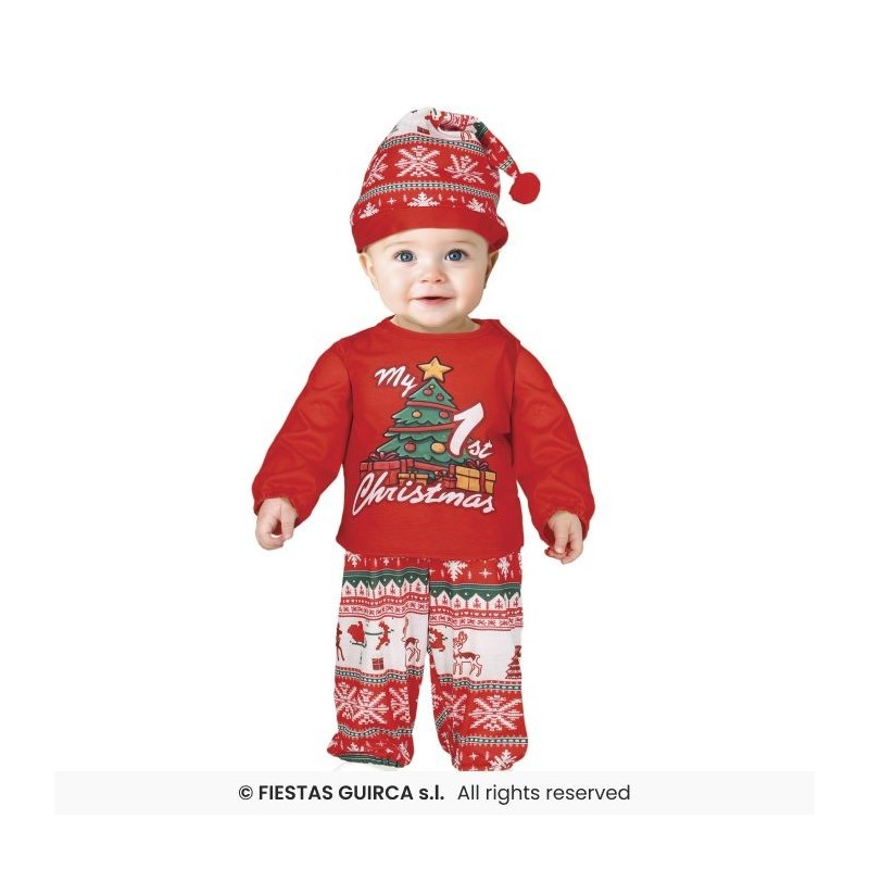 DEGUISEMENT BEBE PYJAMA DE NOEL MY FIRST CHRISTMAS TAILLE 12-18 MOIS DEGUISEMENT BEBE PYJAMA DE NOEL MY FIRST CHRISTMAS TAILLE 12-18 MOIS