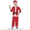 DEGUISEMENT PERE NOEL  ROUGE TAILLE 5-6 ANS DEGUISEMENT PERE NOEL  ROUGE TAILLE 5-6 ANS