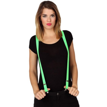 BRETELLES VERT FLUO