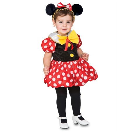 DEGUISEMENT BEBE MINNIE ROUGE TAILLE 12-24 MOIS 