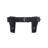 DOUBLE HOLSTER NOIR WESTERN ADULTE