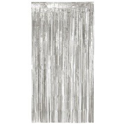RIDEAU LAME ARGENT  1 M X 2 M