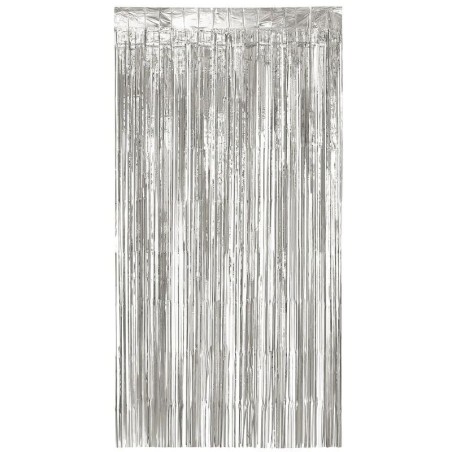 RIDEAU LAME ARGENT  1 M X 2 M