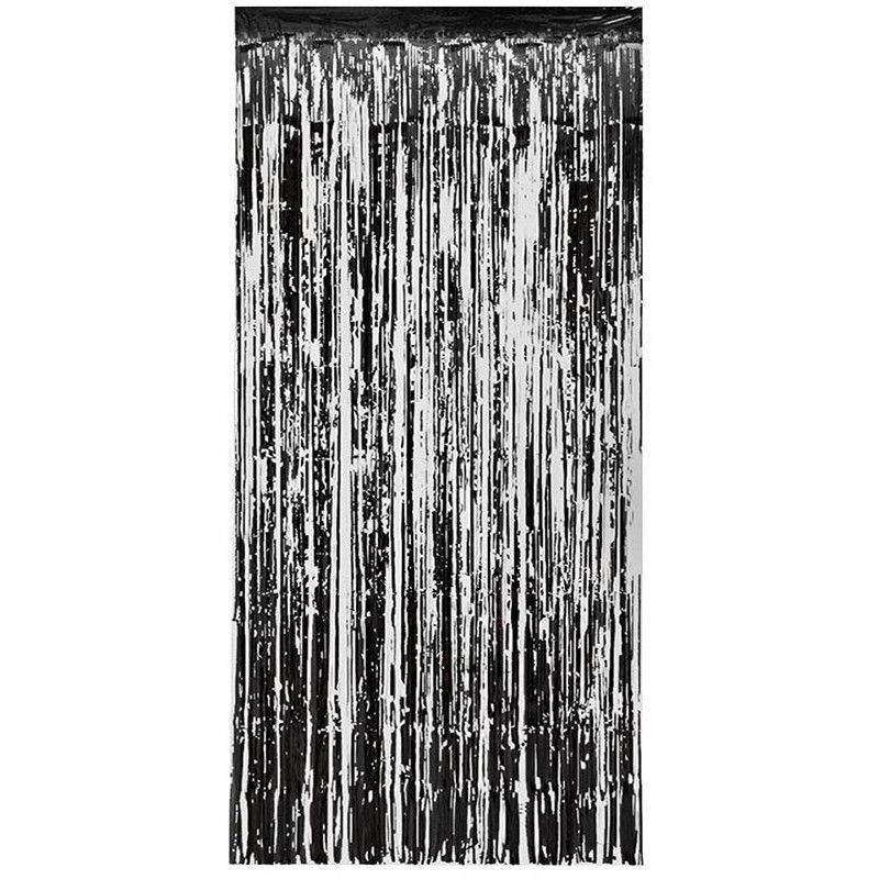 RIDEAU LAME NOIR  1 M X 2 M RIDEAU LAME NOIR  1 M X 2 M