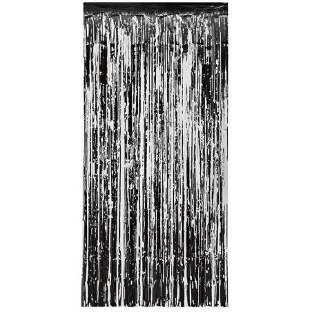 RIDEAU LAME NOIR  1 M X 2 M