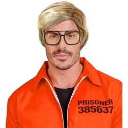 PERRUQUE BLOND CENDRE COURTE HOMME SERIAL KILLER