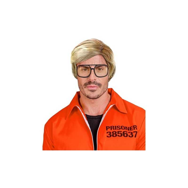 PERRUQUE BLOND CENDRE COURTE HOMME SERIAL KILLER