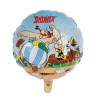 BALLON METALLIQUE ROND  ASTERIX ET OBELIX 43 CM 