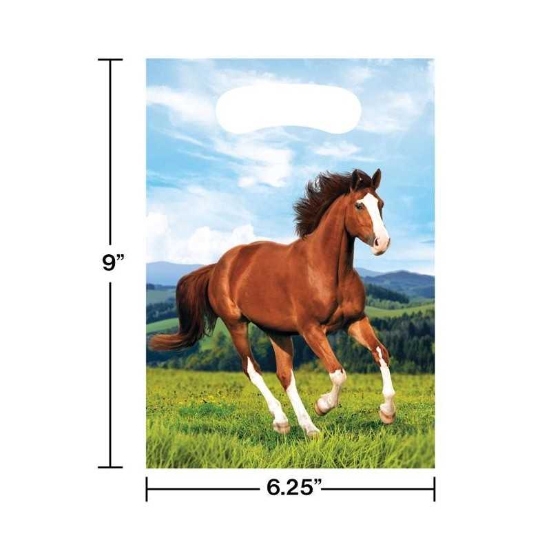 8 SACHETS CHEVAL ET PONEY 