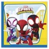 20 SERVIETTES SPIDEY ET SES AMIS  33 X 33 CM  20 SERVIETTES SPIDEY ET SES AMIS  33 X 33 CM