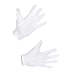 GANTS COURTS BLANC TAILLE M-L