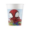 8 GOBELETS SPIDEY ET SES AMIS 200 ML  8 GOBELETS SPIDEY ET SES AMIS 200 ML