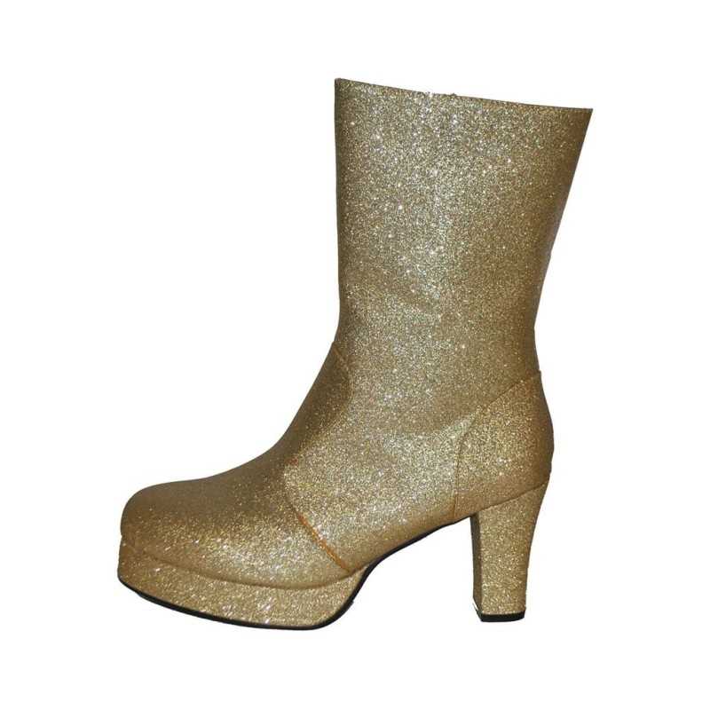 BOTTES TALON PAILLETEES OR TAILLE 40-41