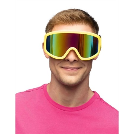 MASQUE DE SKI JAUNE FLUO 