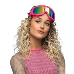 MASQUE DE SKI ROSE FLUO