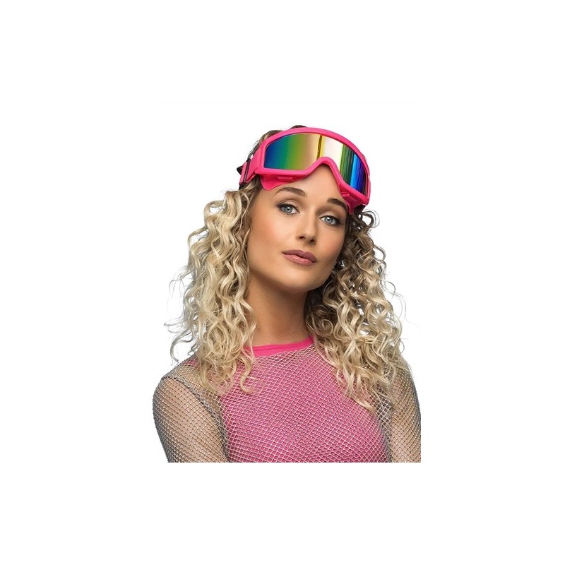 MASQUE DE SKI ROSE FLUO  MASQUE DE SKI ROSE FLUO