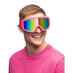 MASQUE DE SKI ROSE FLUO 