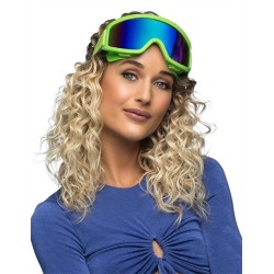 MASQUE DE SKI VERT FLUO