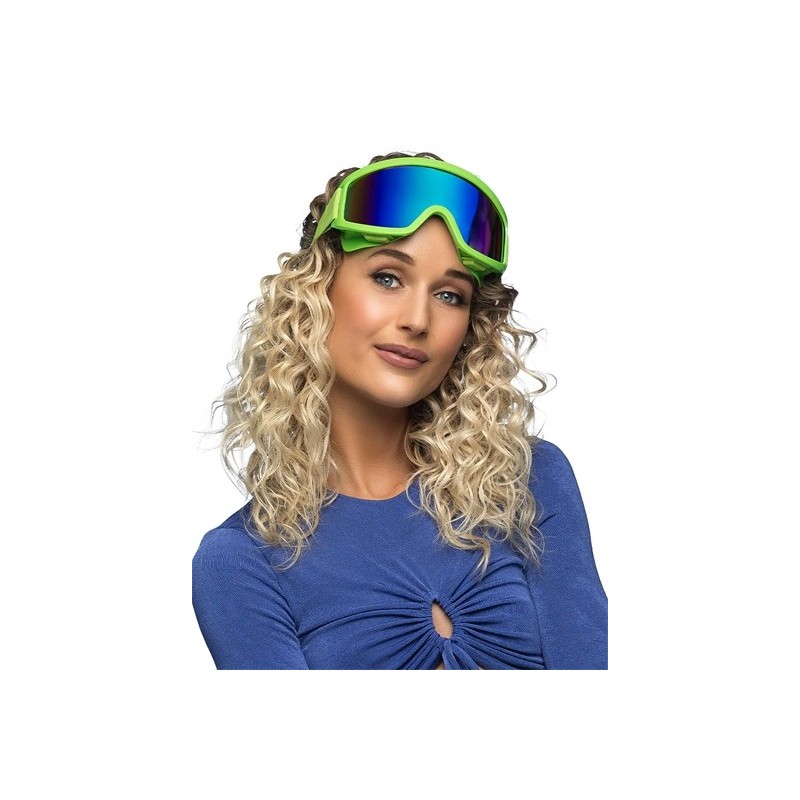 MASQUE DE SKI VERT FLUO  MASQUE DE SKI VERT FLUO