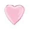 BALLON METALLIQUE COEUR ROSE CLAIRE 45.7 CM  BALLON METALLIQUE COEUR ROSE CLAIRE 45.7 CM