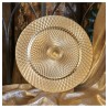 SOUS ASSIETTE PP OR MAT SHEHERAZADE DIA 33 CM
