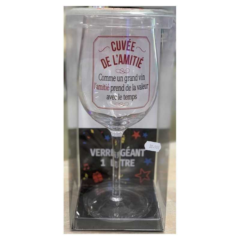 VERRE A VIN XXXL CUVEE DE L'AMITIE
