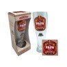 VERRE A BIERE + SOUS VERRE LE MEILLEUR PAPA MERITE LA MEILLEURE BIERE