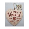 COEUR DECO EN BOIS PORTE BONHEUR