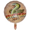 BALLON METALLIQUE ROND AVENTURE 43 CM 