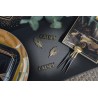 DECORATION DE TABLE A PARSEMER GATSBY NOIR ET OR SACHET DE 10 PIECES