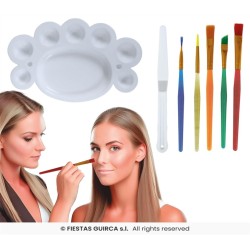 KIT 5 PINCEAUX MAQUILLAGE