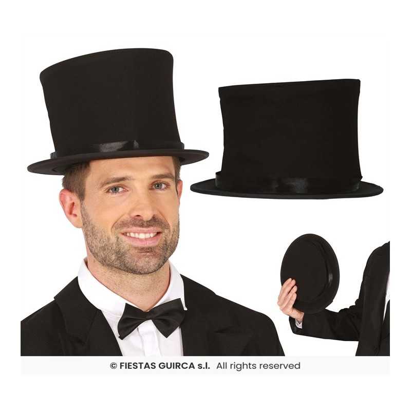 CHAPEAU HAUT DE FORME A CLAP