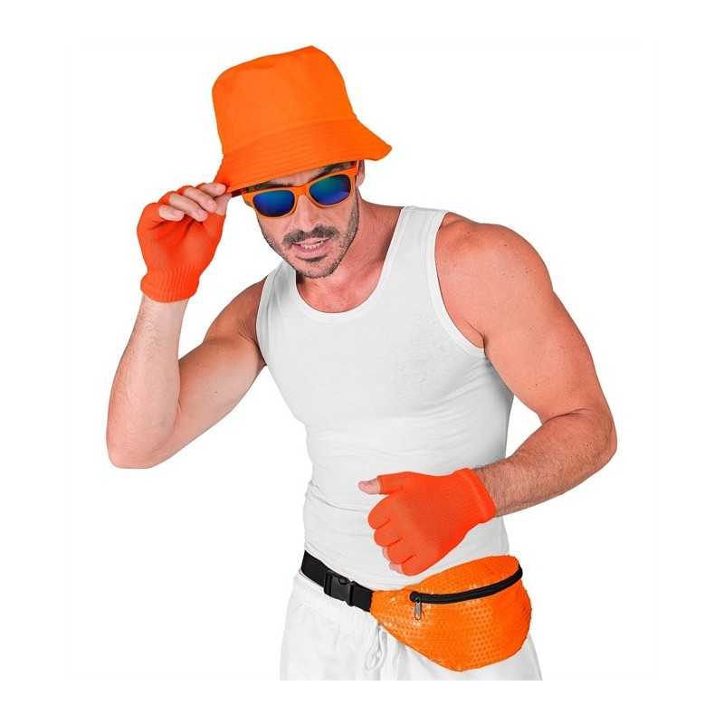 SAC BANANA STRASS ORANGE FLUO 