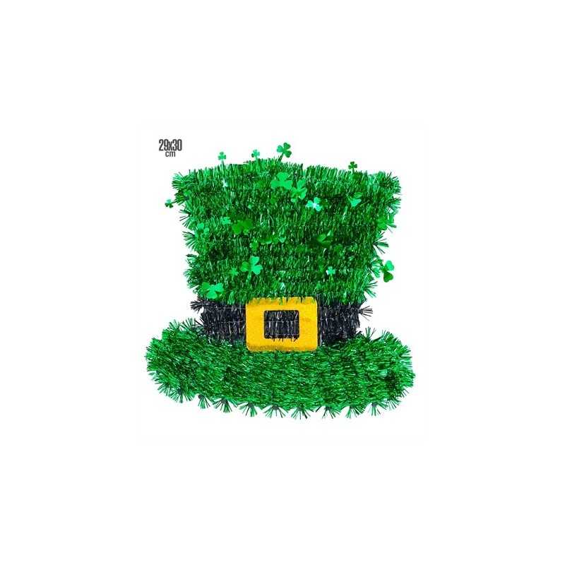 DECORATION BONNET SAINT PATRICK LAMES 29 X 30 CM
