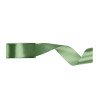 RUBAN SATIN VERT SAUGE 25 MM X 25 M