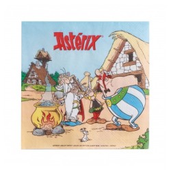 20 SERVIETTES PAPIER 3 PLIS ASTERIX® 33CM X 33CM